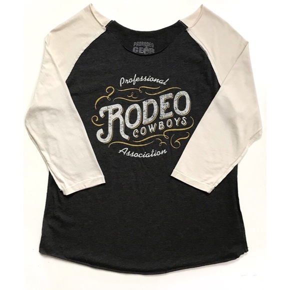 Pro Rodeo Gear Professional Rodeo Raglan Tee - Picture 2 of 10